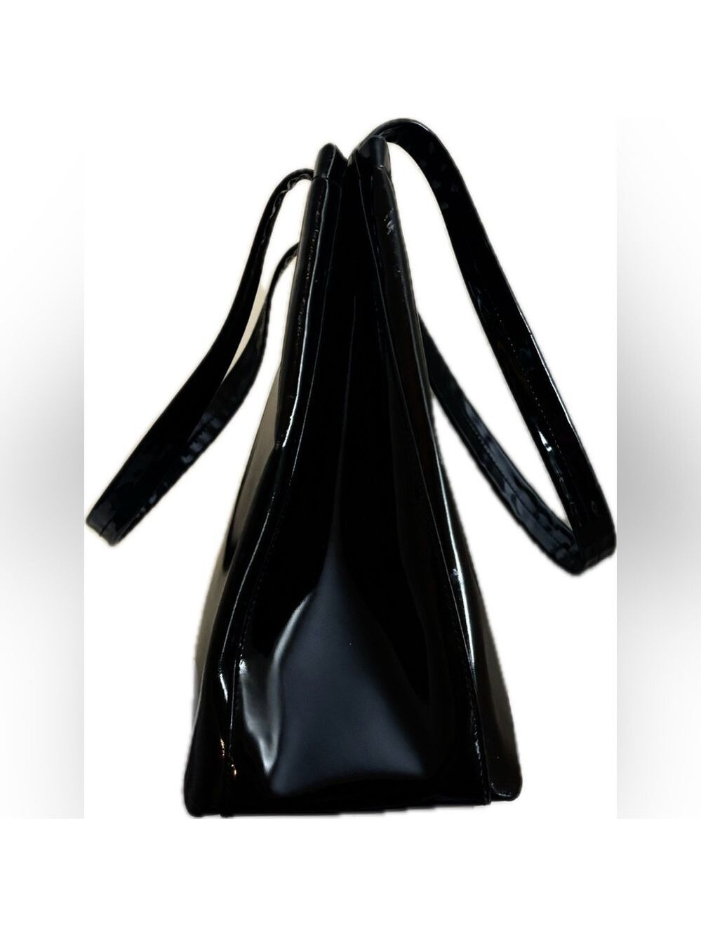 Salvatore Ferragamo Black Shoulder Bag with Gold Clasp - Picture 6 of 15